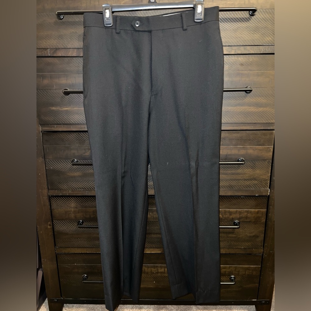 Wilke Rodriguez Black Suit / Dress Pants, Size 38 regular 32 Waist